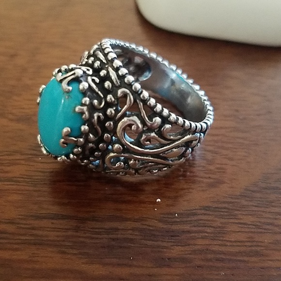 Carolyn Pollack Jewelry - Carolyn Pollack 925 Turquoise Ring size 9.5